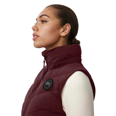 Canada Goose Piumino smanicato Piumino smanicato Donna Clair Vest Bordeau - Francavilla Moda